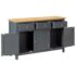 vidaXL Sideboard 110x33.5x70 cm Solid Oak Wood - Image 7