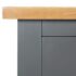 vidaXL Sideboard 110x33.5x70 cm Solid Oak Wood - Image 8