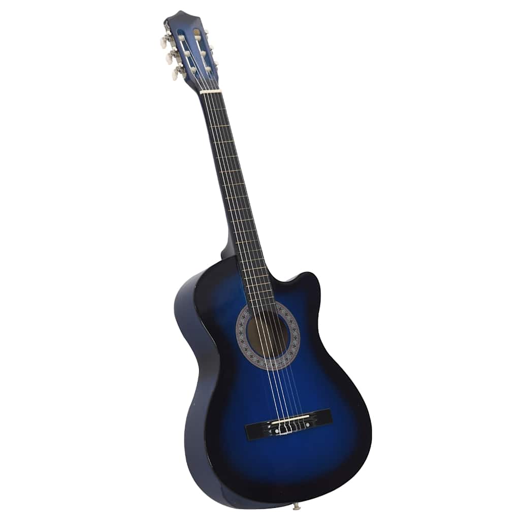 8719883885513_g_en_hd_2 vidaXL 12 Piece Western Classical Guitar Set with 6 Strings Blue 38" - Image 3