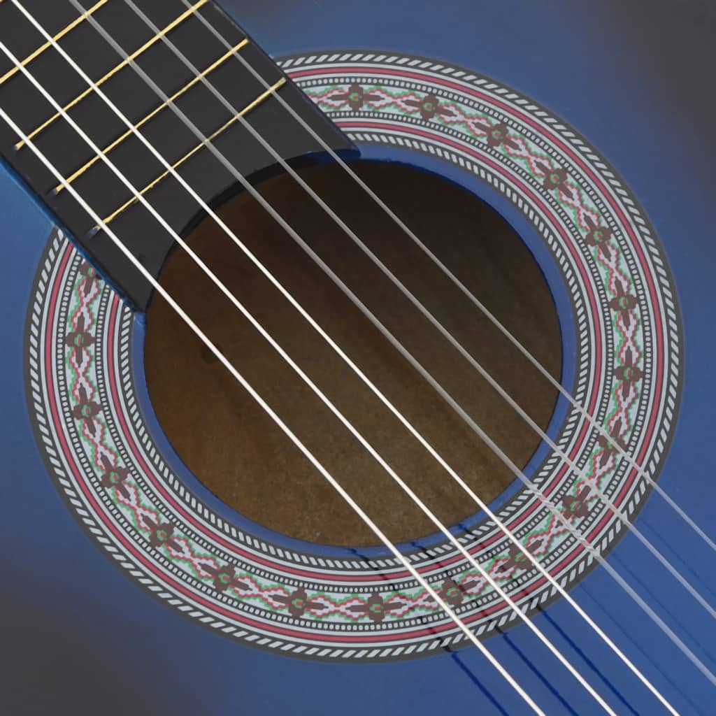8719883885513_g_en_hd_7 vidaXL 12 Piece Western Classical Guitar Set with 6 Strings Blue 38" - Image 8
