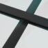 vidaXL Sliding Door Aluminium and ESG Glass 76x205 cm Black - Image 5