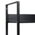 vidaXL 3-Layer Book Shelf Black 60x27.6x90.5 cm Engineered Wood - Image 6