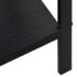 vidaXL 3-Layer Book Shelf Black 60x27.6x90.5 cm Engineered Wood - Image 7