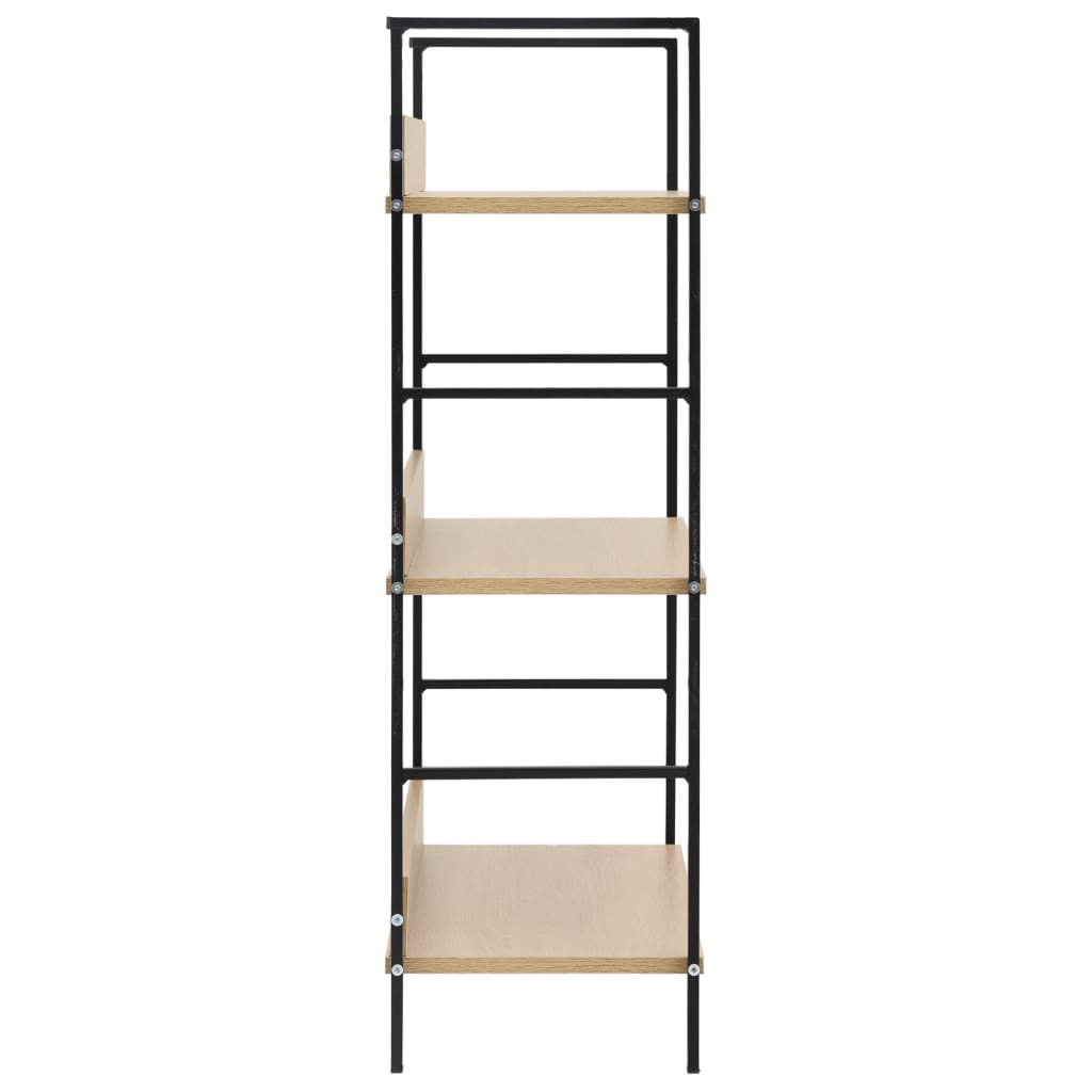 8719883890555_g_en_hd_3 vidaXL 3-Layer Book Shelf Oak 60x27.6x90.5 cm Engineered Wood - Image 5