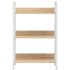 vidaXL 3-Layer Book Shelf Oak 60x27.6x90.5 cm Engineered Wood - Image 4