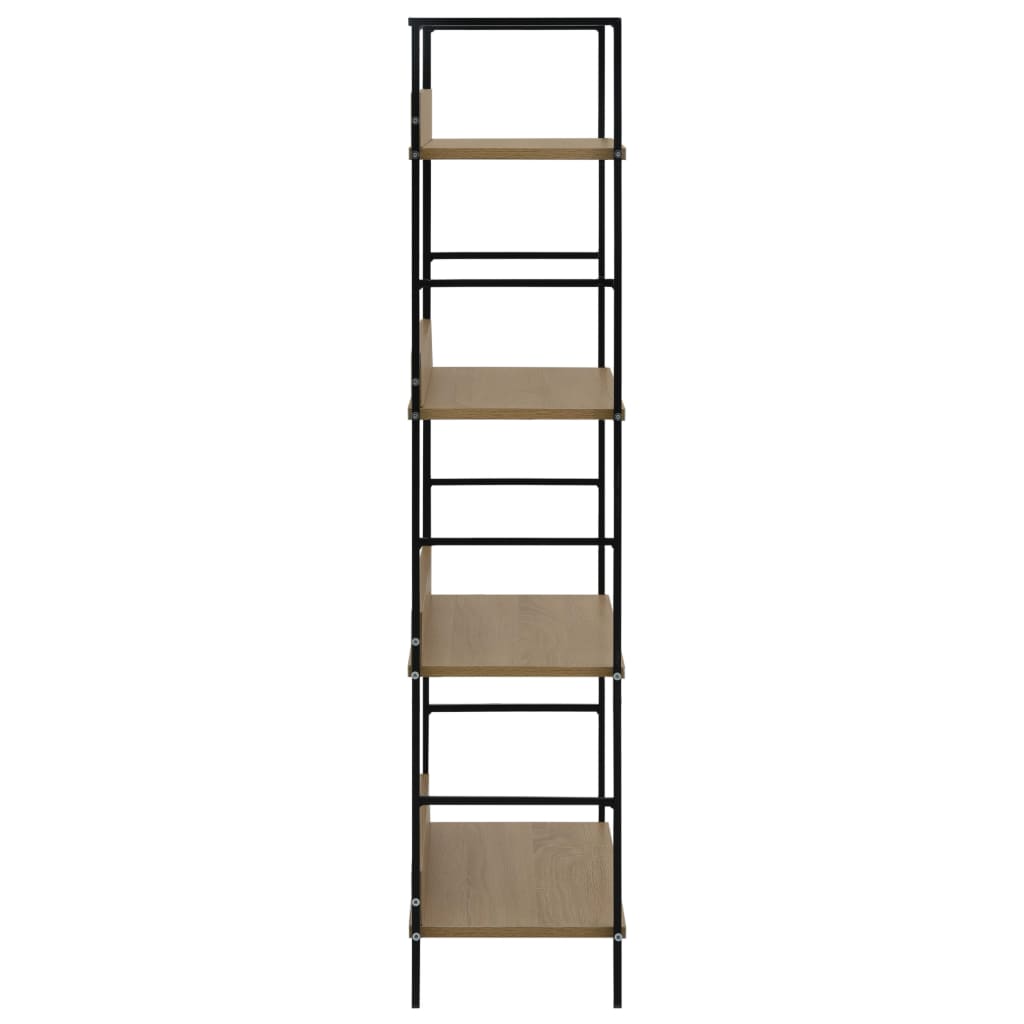 8719883890593_g_en_hd_3 vidaXL 4-Layer Book Shelf Oak 60x27.6x124.5 cm Engineered Wood - Image 5