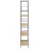 vidaXL 5-Layer Book Shelf Oak 60x27.6x158.5 cm Engineered Wood - Image 5