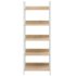 vidaXL 5-Layer Book Shelf Oak 60x27.6x158.5 cm Engineered Wood - Image 4