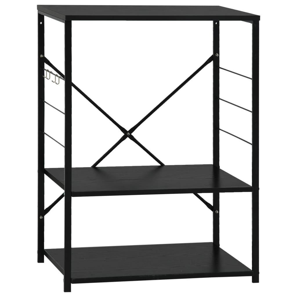 8719883890708_a_en_hd_1 vidaXL Microwave Cabinet Black 60x39.6x79.5 cm Engineered Wood - Image 2