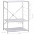 vidaXL Microwave Cabinet White 60x39.6x79.5 cm Engineered Wood - Image 8