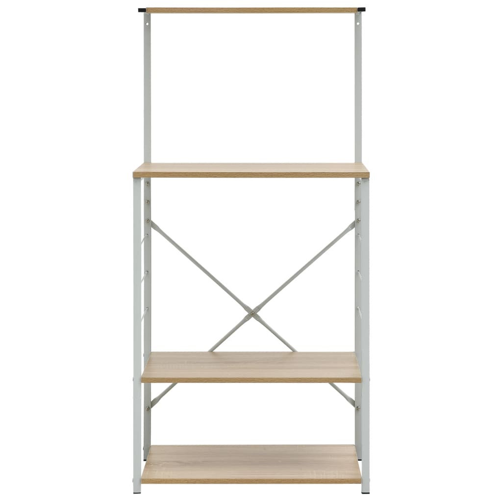 8719883890777_g_en_hd_1 vidaXL Microwave Cabinet White and Oak 60x39.6x123 cm Engineered Wood - Image 3