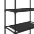 vidaXL 3-Tier Storage Rack over Toilet Black 53x28x169 cm - Image 8