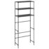 vidaXL 3-Tier Storage Rack over Laundry Machine Black 69x28x169 cm - Image 2