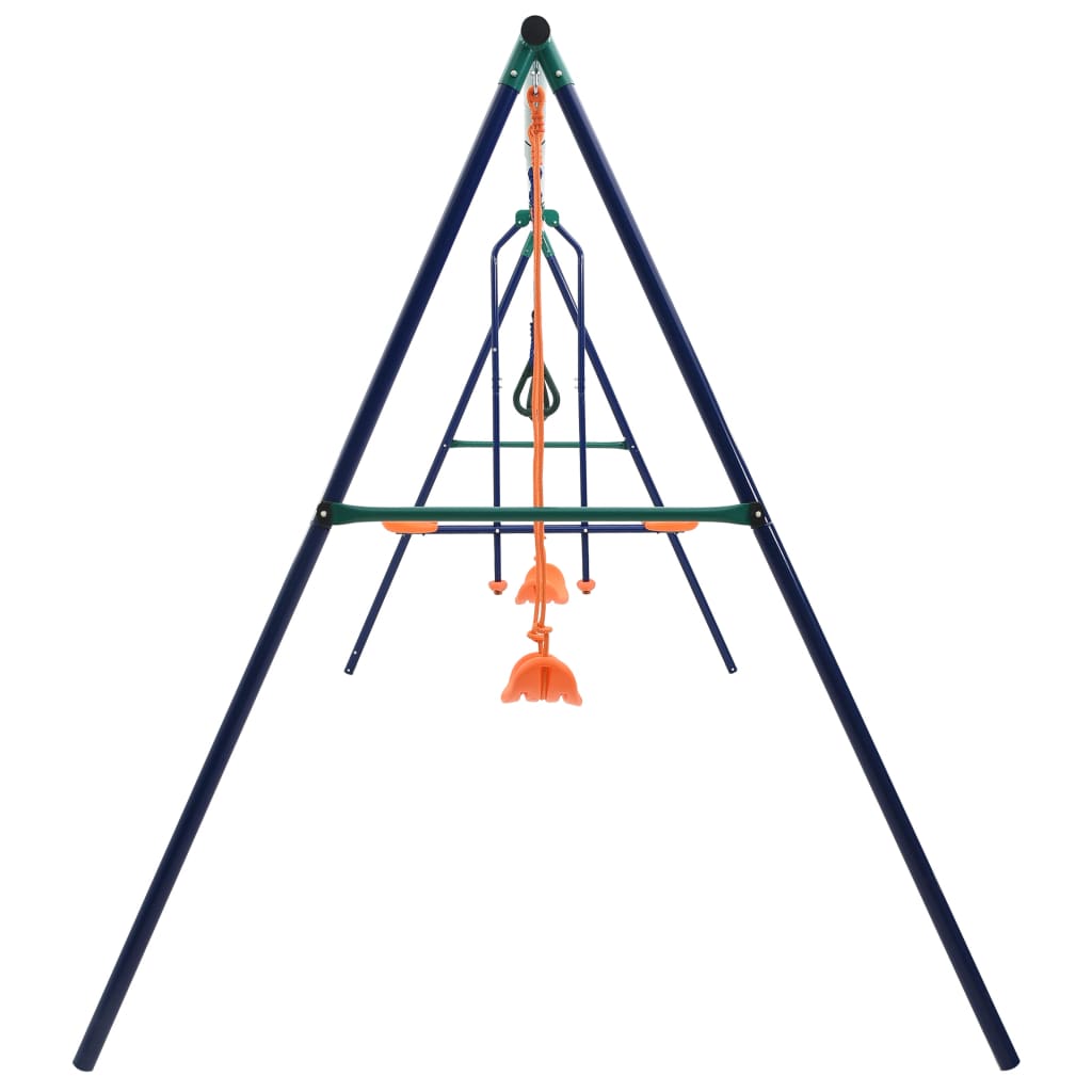 8719883891460_g_en_hd_2 vidaXL Swing Set with Gymnastic Rings and 4 Seats Steel - Image 3