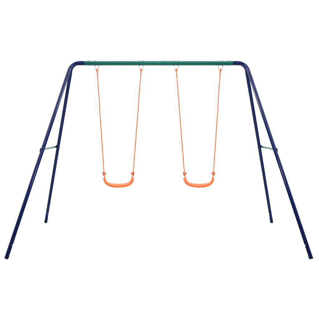 8719883891491_g_en_hd_1 vidaXL Swing Set with 2 Seats Steel - Image 2