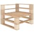 vidaXL 6 Piece Garden Lounge Set Pallets Wood - Image 3