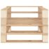 vidaXL 7 Piece Garden Lounge Set Pallets Wood - Image 4