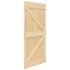 vidaXL Door 80x210 cm Solid Pine Wood - Image 3