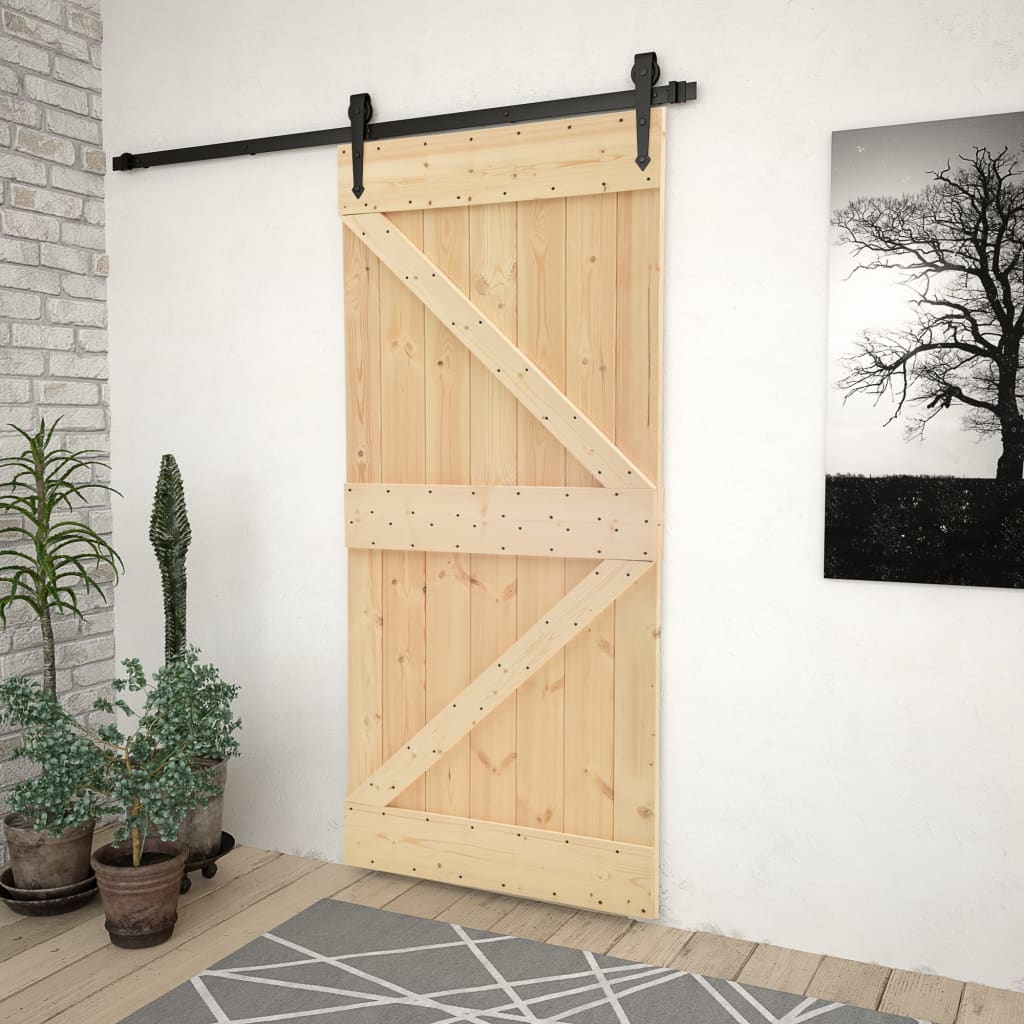 8719883909660_m_en_hd_1 vidaXL Door 80x210 cm Solid Pine Wood - Image 1