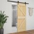 vidaXL Door 90x210 cm Solid Pine Wood - Image 8