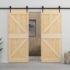 vidaXL Door 100x210 cm Solid Pine Wood - Image 7