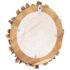 vidaXL Wall Mirror 60 cm Teak Round - Image 4
