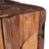 vidaXL Side Table 30x30x80 cm Solid Teak Wood - Image 3