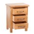 vidaXL Nightstands 2 pcs 40x30x54 cm Solid Oak Wood - Image 4
