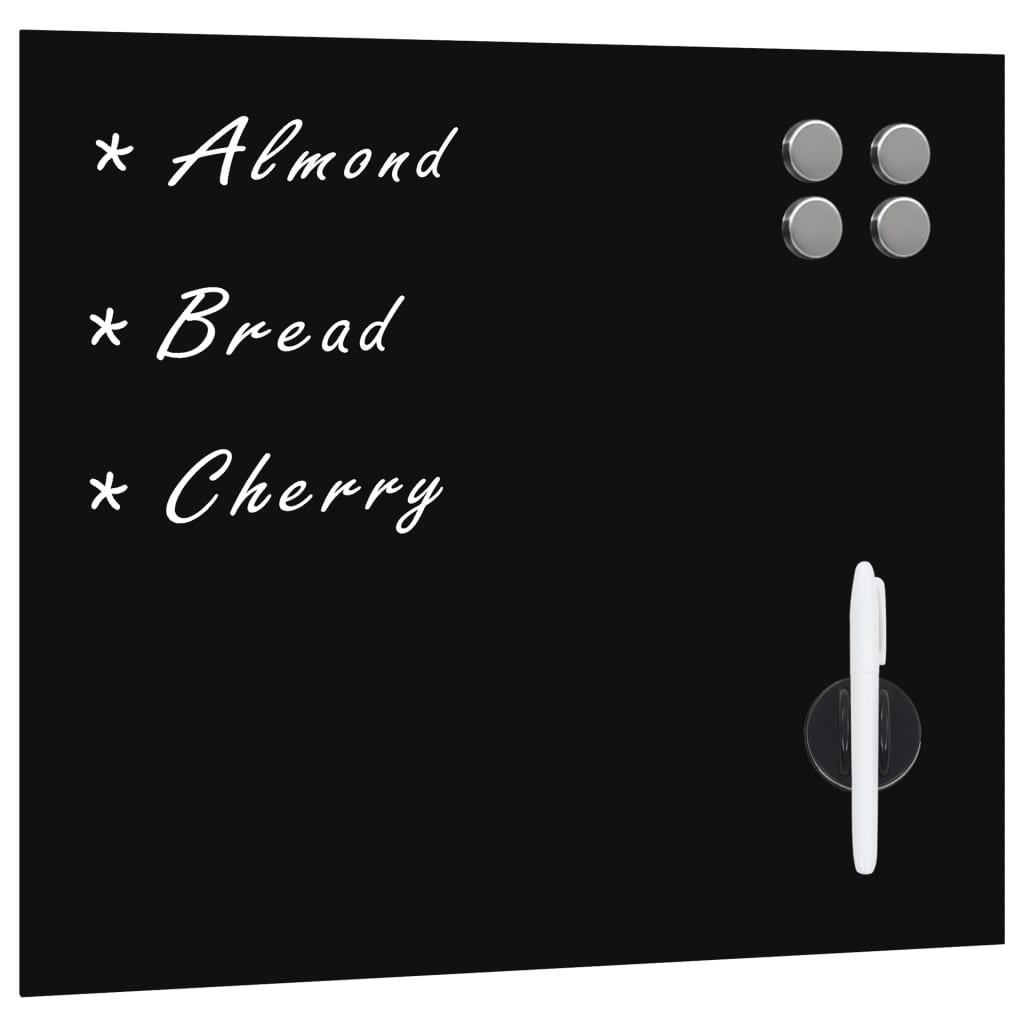 8719883913797_a_en_hd_1 vidaXL Wall Mounted Magnetic Board Glass 40x40 cm - Image 1