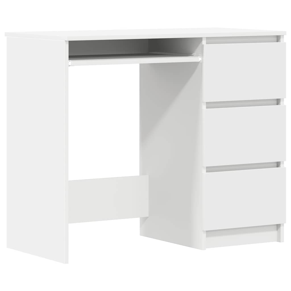 8719883914350_a_en_hd_1 vidaXL Desk White 90x45x76 cm Engineered Wood - Image 2