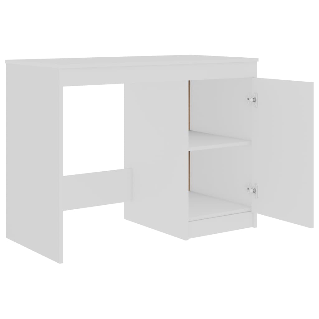 8719883914985_g_en_hd_2 vidaXL Desk White 100x50x76 cm Engineered Wood - Image 4