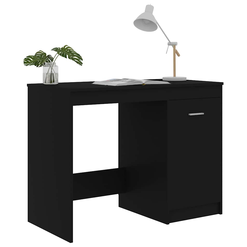 8719883914992_g_en_hd_3 vidaXL Desk Black 100x50x76 cm Engineered Wood - Image 5