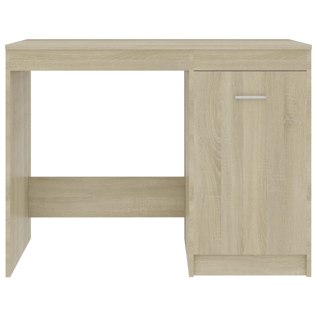 8719883915012_g_en_hd_5 vidaXL Desk Sonoma Oak 100x50x76 cm Engineered Wood - Image 7