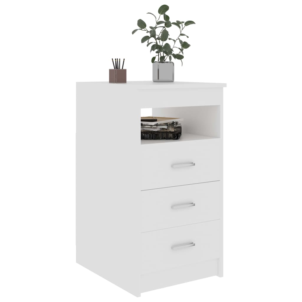 8719883915074_g_en_hd_1 vidaXL Drawer Cabinet White 40x50x76 cm Engineered Wood - Image 4