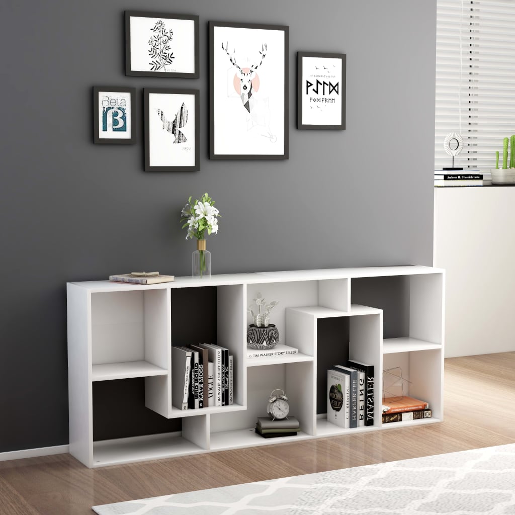 8719883915791_g_en_hd_1 vidaXL Book Cabinet White 67x24x161 cm Engineered Wood - Image 4