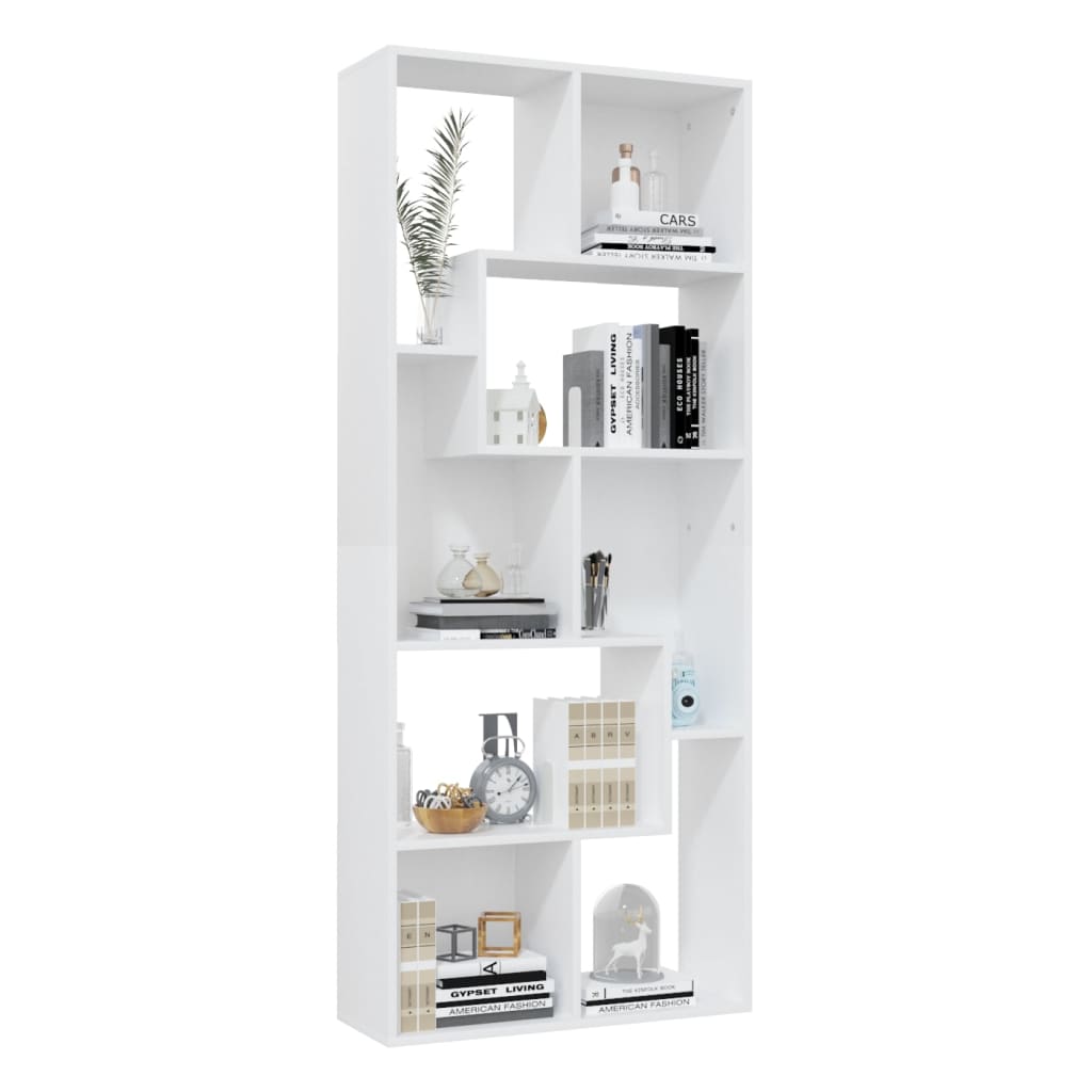 8719883915791_g_en_hd_2 vidaXL Book Cabinet White 67x24x161 cm Engineered Wood - Image 5