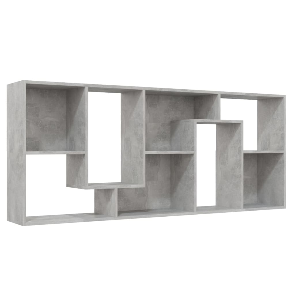 8719883915838_g_en_hd_4 vidaXL Book Cabinet Concrete Grey 67x24x161 cm Engineered Wood - Image 7