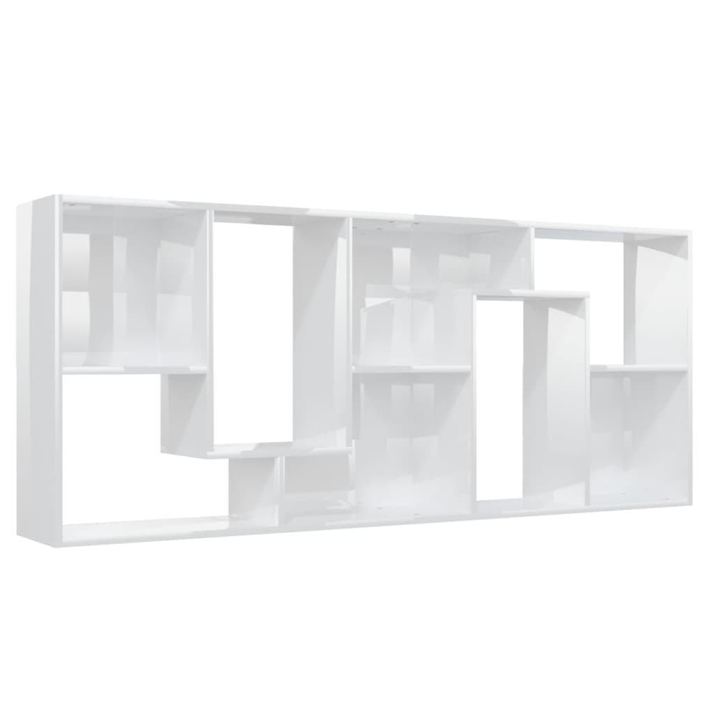 8719883915852_g_en_hd_4 vidaXL Book Cabinet High Gloss White 67x24x161 cm Engineered Wood - Image 7