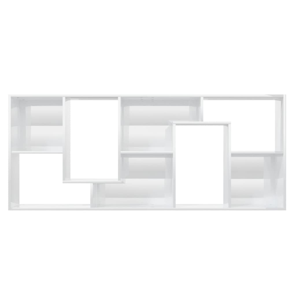8719883915852_g_en_hd_5 vidaXL Book Cabinet High Gloss White 67x24x161 cm Engineered Wood - Image 8