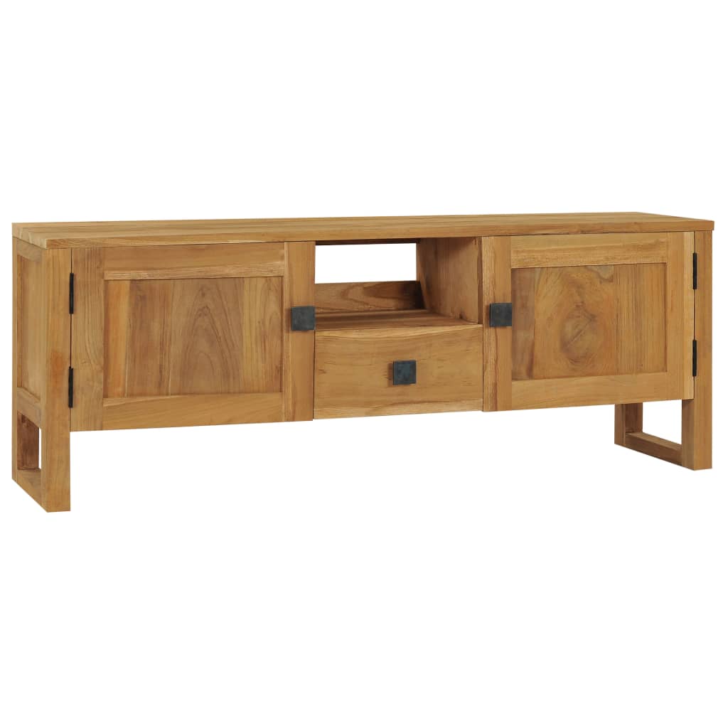 8719883916231_a_en_hd_1 vidaXL TV Cabinet 120x32x45 cm Solid Teak Wood - Image 1
