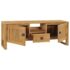 vidaXL TV Cabinet 120x32x45 cm Solid Teak Wood - Image 2