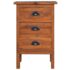 vidaXL Bedside Cabinet 40x35x60 cm Solid Teak Wood - Image 4