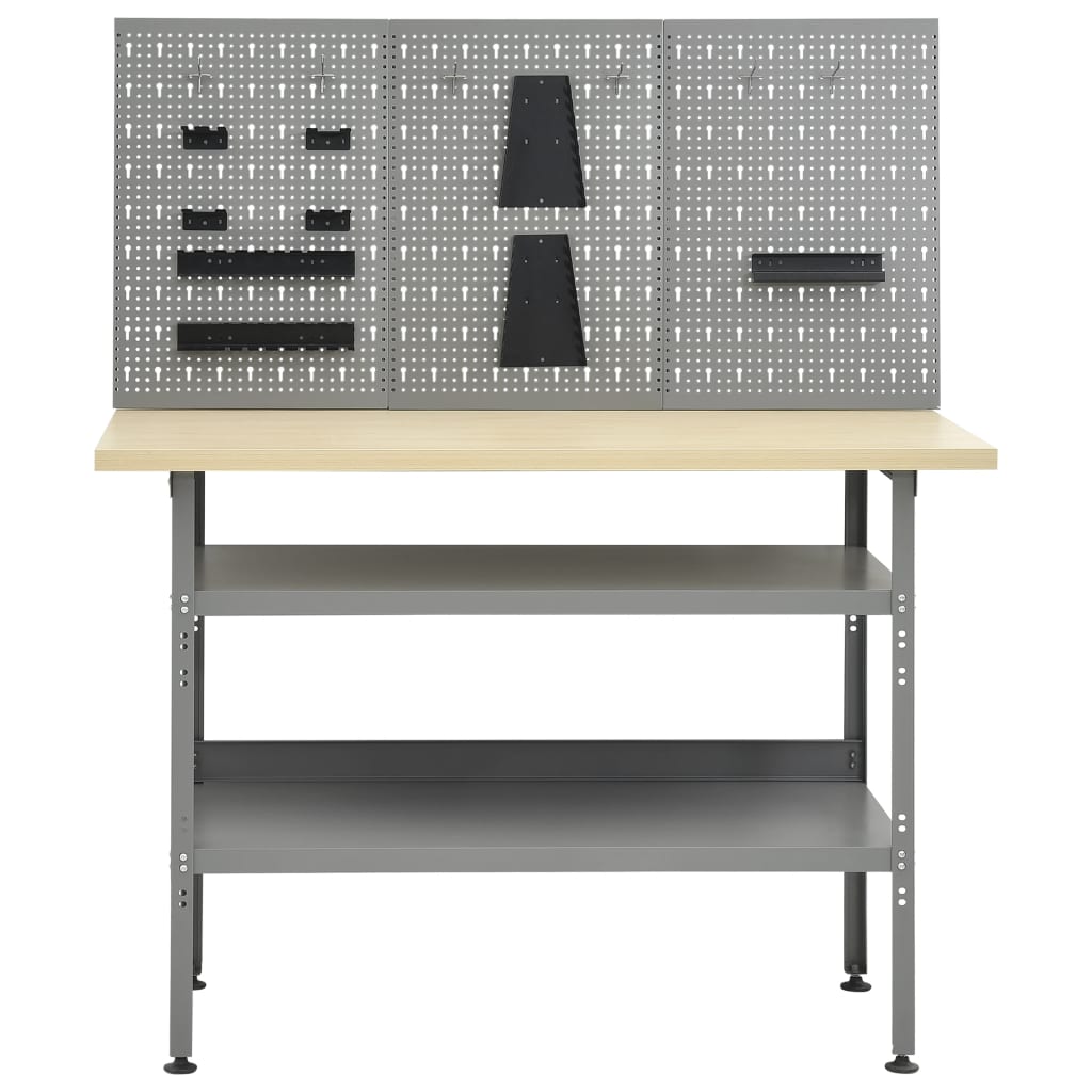 8719883919355_g_en_hd_2 vidaXL Workbench with Three Wall Panels - Image 4