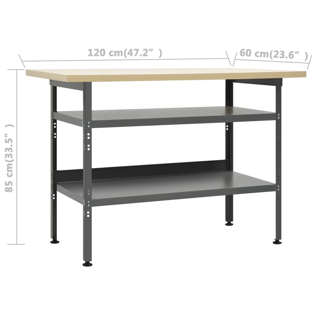 8719883919355_g_en_hd_5 vidaXL Workbench with Three Wall Panels - Image 7