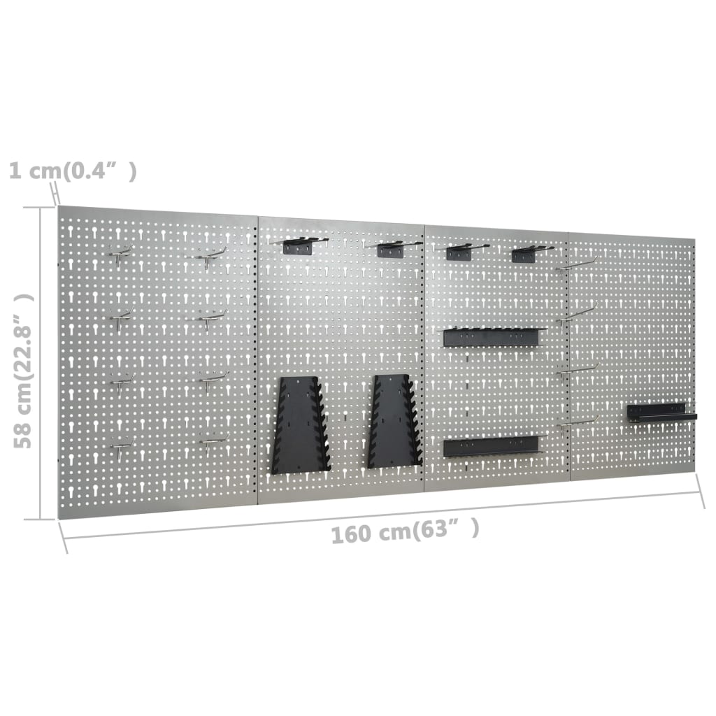8719883919485_g_en_hd_4 vidaXL Workbench with Four Wall Panels and Two Cabinets - Image 6