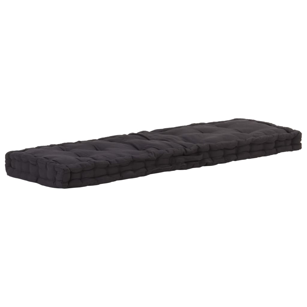 8719883970424_g_en_hd_2 vidaXL Pallet Floor Cushions 2 pcs Cotton Black - Image 3