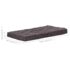 vidaXL Pallet Floor Cushions 2 pcs Cotton Anthracite - Image 12