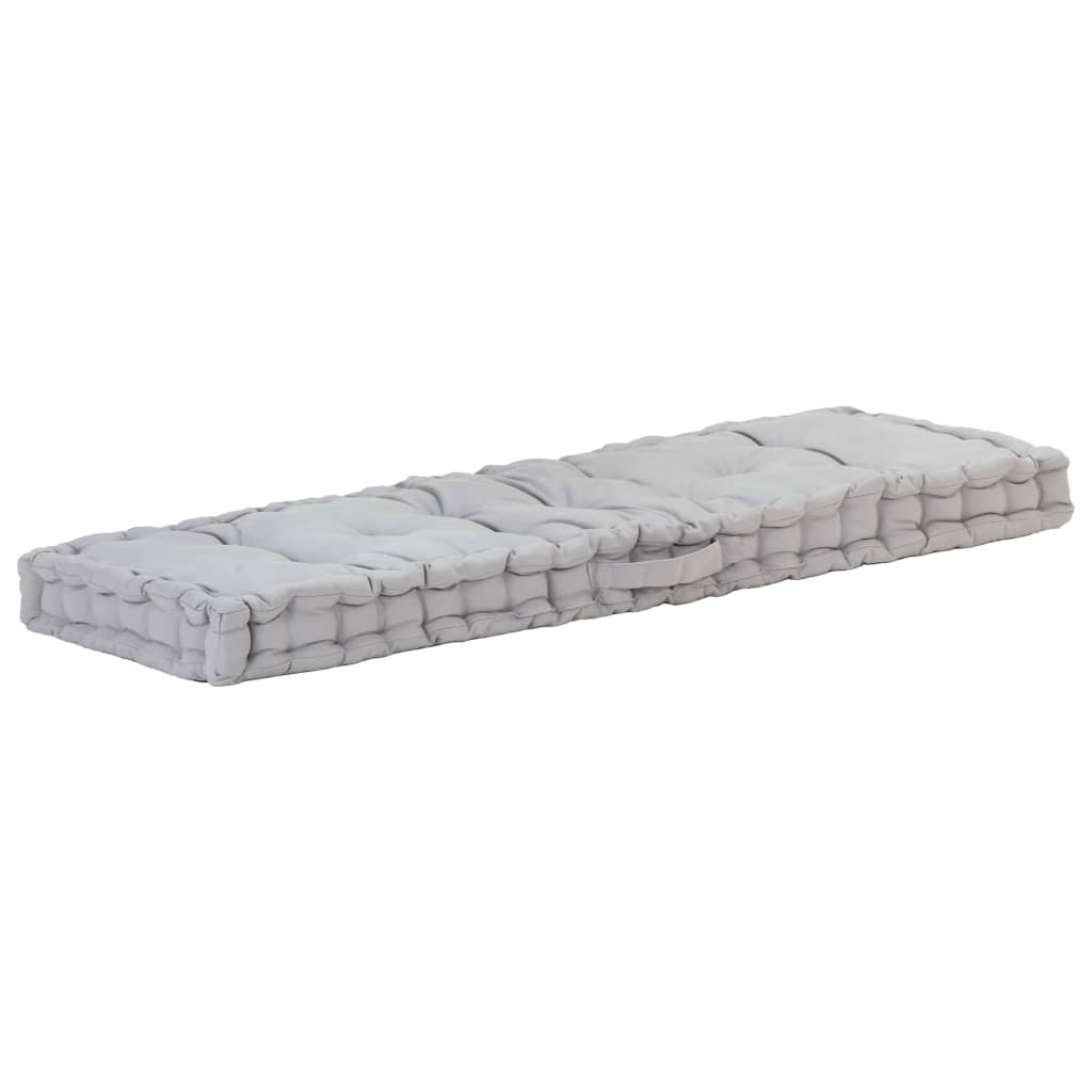 8719883970448_g_en_hd_2 vidaXL Pallet Floor Cushions 2 pcs Cotton Grey - Image 3