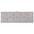 vidaXL Pallet Floor Cushions 2 pcs Cotton Grey - Image 5