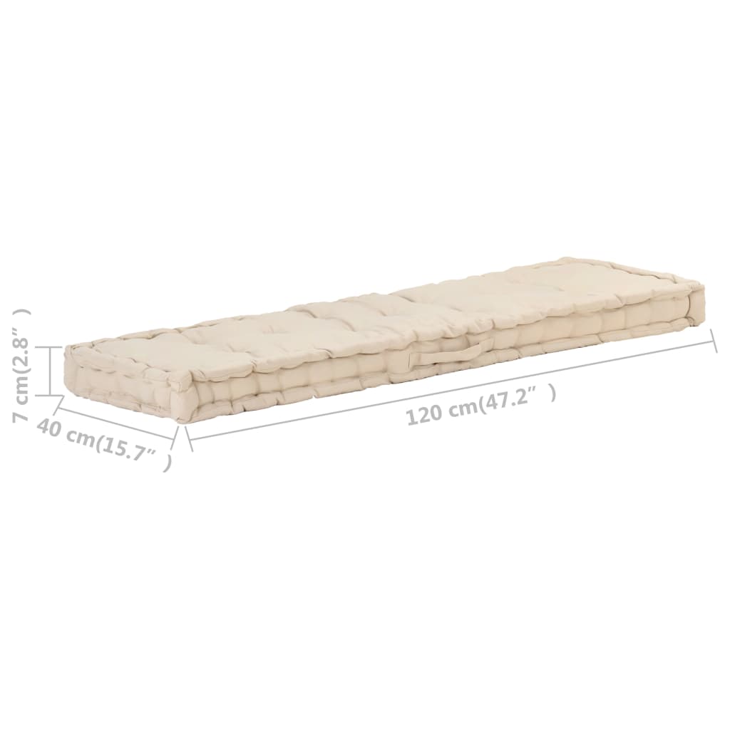 8719883970455_g_en_hd_10 vidaXL Pallet Floor Cushions 2 pcs Cotton Beige - Image 11
